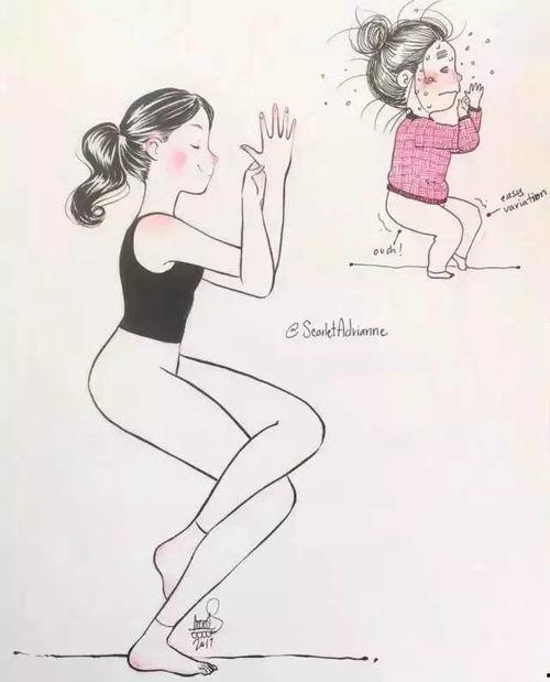 盘腿漫画,描绘生活百态的幽默画卷